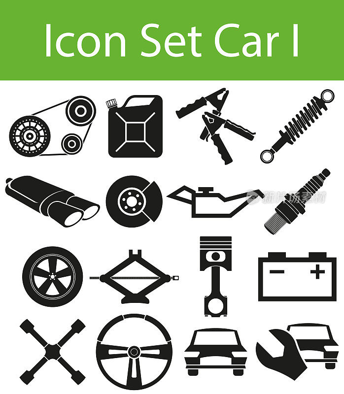 Icon Set Car I